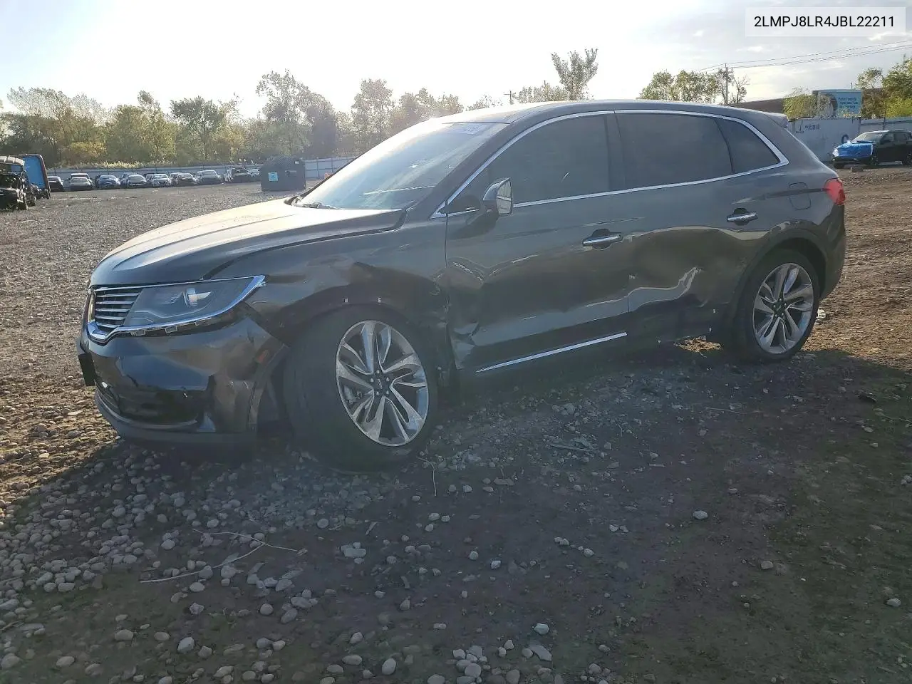 2018 Lincoln Mkx Reserve VIN 2LMPJ8LR4JBL22211 фото 1