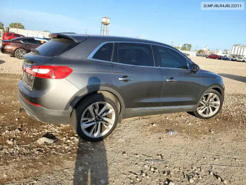 2018 Lincoln Mkx Reserve VIN 2LMPJ8LR4JBL22211 фото 3