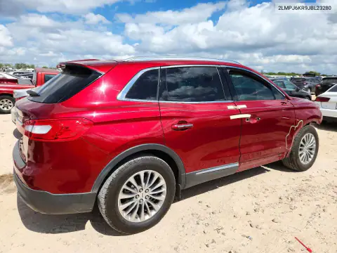 2LMPJ6KR9JBL23280 — 2018 Lincoln MKX, фото 3 с аукциона Copart, Передняя часть