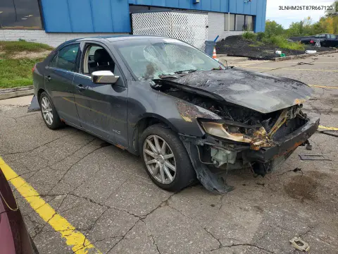2007 Lincoln Mkz VIN 3LNHM26T87R667120 фото 4