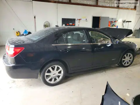 3LNHM26T77R650924 — 2007 Lincoln MKZ, фото 3 с аукциона Copart, Передняя часть