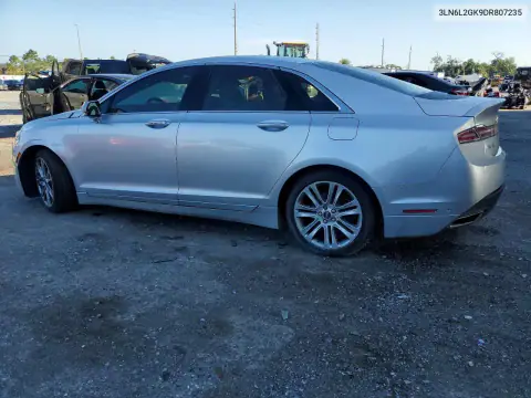 3LN6L2GK9DR807235 — 2013 Lincoln MKZ, фото 2 с аукциона Copart, Передняя часть