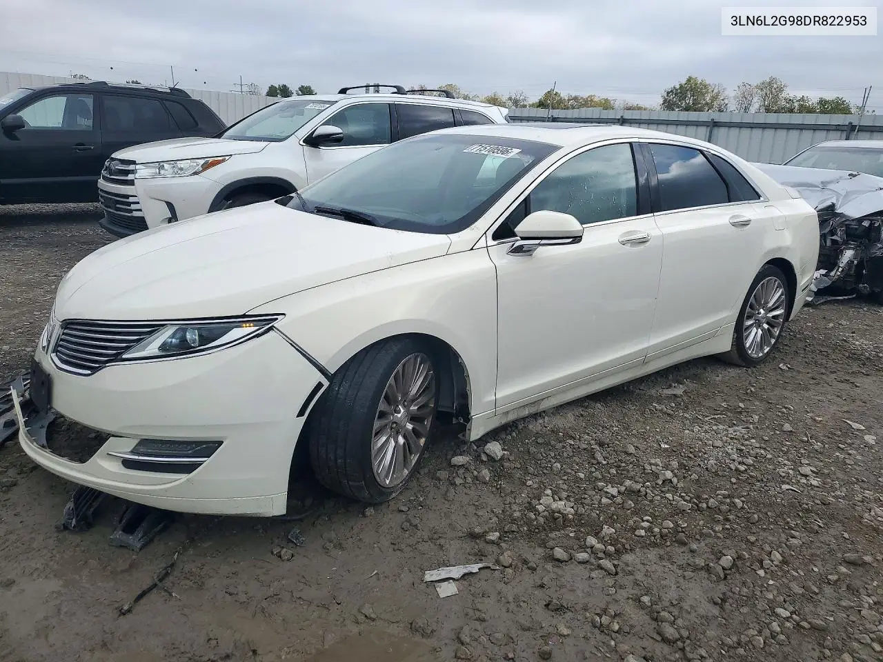 2013 Lincoln Mkz VIN 3LN6L2G98DR822953 фото 1