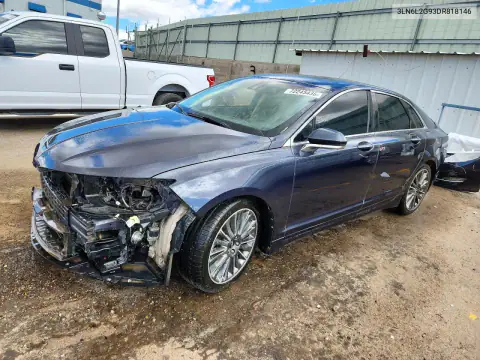3LN6L2G93DR818146 — 2013 Lincoln MKZ, Сторона, фото до ремонта
