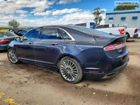 3LN6L2G93DR818146 — 2013 Lincoln MKZ, фото 2 с аукциона Copart, Сторона