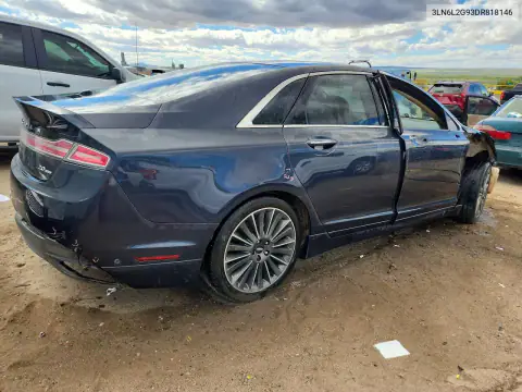 3LN6L2G93DR818146 — 2013 Lincoln MKZ, фото 3 с аукциона Copart, Сторона