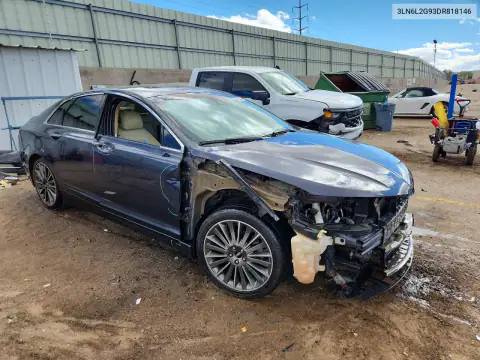 3LN6L2G93DR818146 — 2013 Lincoln MKZ, фото 4 с аукциона Copart, Сторона