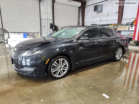 3LN6L2GK7DR818220 — 2013 Lincoln MKZ, Боковая часть, фото до ремонта