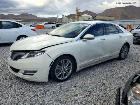 3LN6L2GK6DR822372 — 2013 Lincoln MKZ, Передняя часть, фото до ремонта