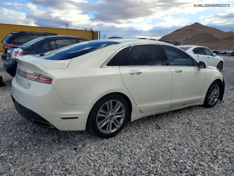 2013 Lincoln Mkz VIN 3LN6L2GK6DR822372 фото 3