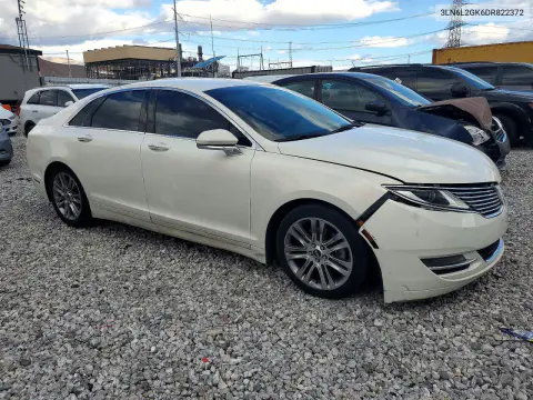2013 Lincoln Mkz VIN 3LN6L2GK6DR822372 фото 4