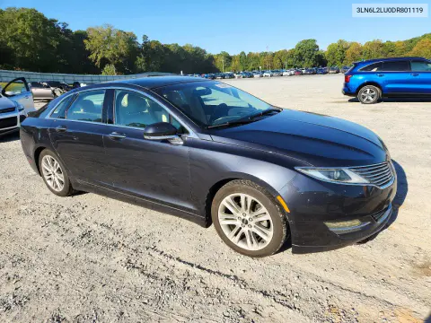2013 Lincoln Mkz Hybrid VIN 3LN6L2LU0DR801119 фото 4