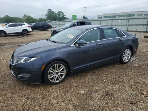 3LN6L2GK5ER809582 — 2014 Lincoln MKZ, Град (Hail), фото до ремонта