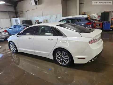 2014 Lincoln Mkz VIN 3LN6L2GK3ER825943 фото 2