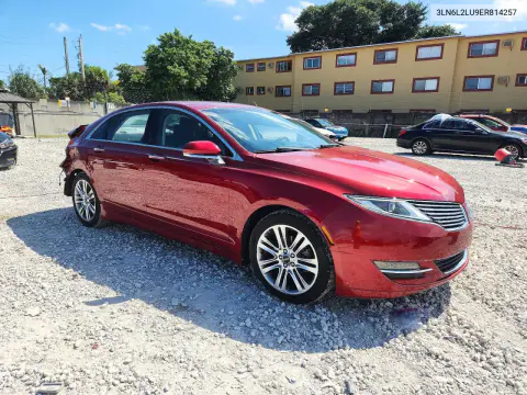 2014 Lincoln Mkz Hybrid VIN 3LN6L2LU9ER814257 фото 4