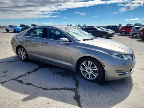 2015 Lincoln Mkz VIN 3LN6L2GK0FR615978 фото 4