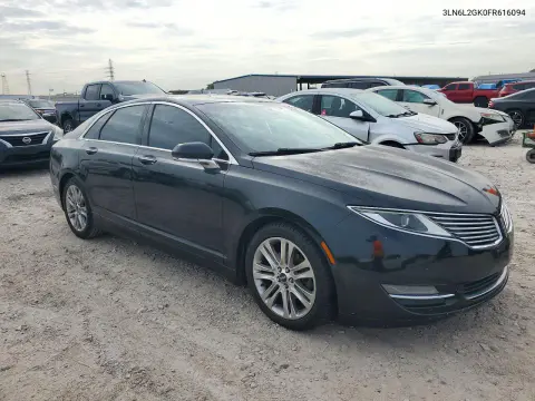 2015 Lincoln Mkz VIN 3LN6L2GK0FR616094 фото 4