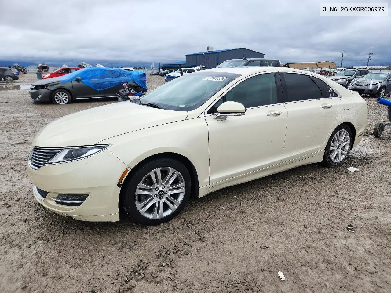 2016 Lincoln Mkz VIN 3LN6L2GKXGR606979 фото 1