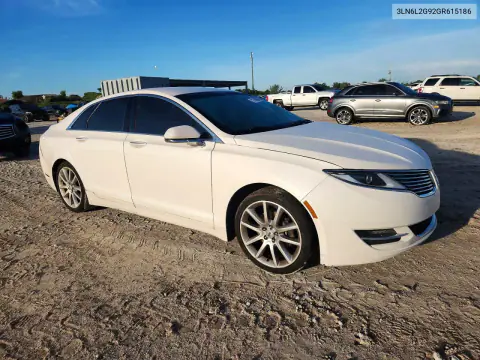 2016 Lincoln Mkz VIN 3LN6L2G92GR615186 фото 4