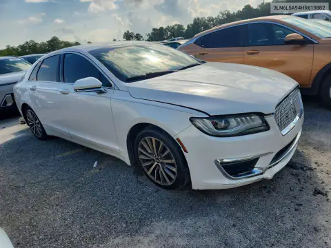 3LN6L5A94HR619882 — 2017 Lincoln MKZ, фото 4 с аукциона Copart 15.10.2026, Задняя часть
