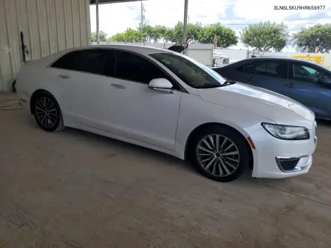 2017 Lincoln Mkz Hybrid Premiere VIN 3LN6L5KU9HR656977 фото 4
