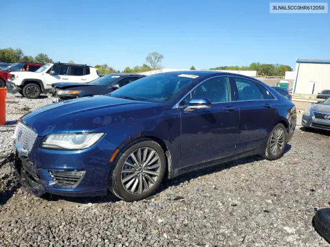 3LN6L5CC0HR612050 — 2017 Lincoln MKZ, Передняя часть, фото до ремонта