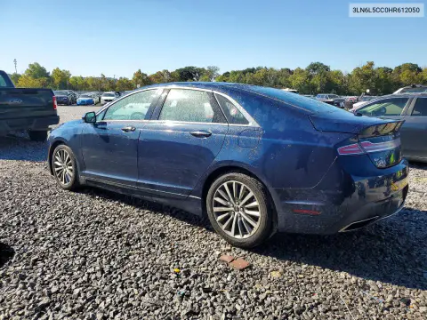 2017 Lincoln Mkz Select VIN 3LN6L5CC0HR612050 фото 2