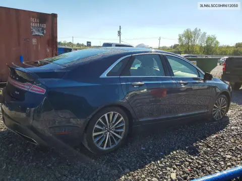 2017 Lincoln Mkz Select VIN 3LN6L5CC0HR612050 фото 3