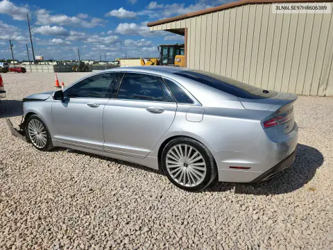 2017 Lincoln Mkz Reserve VIN 3LN6L5E97HR606389 фото 2