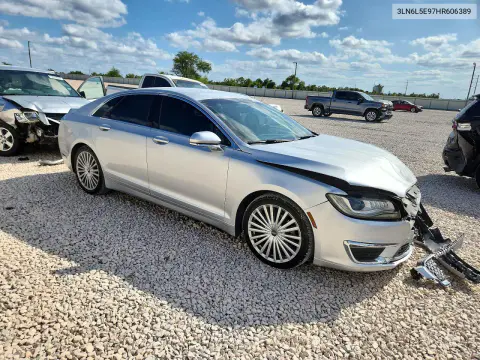 2017 Lincoln Mkz Reserve VIN 3LN6L5E97HR606389 фото 4