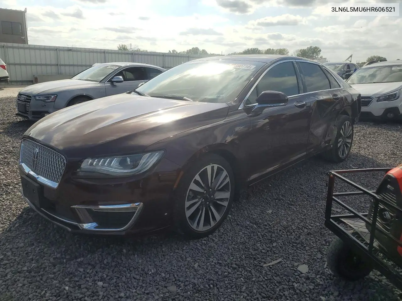 2017 Lincoln Mkz Hybrid Reserve VIN 3LN6L5MU6HR606521 фото 1