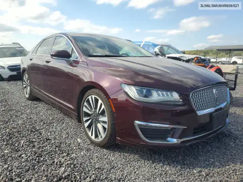 2017 Lincoln Mkz Hybrid Reserve VIN 3LN6L5MU6HR606521 фото 4
