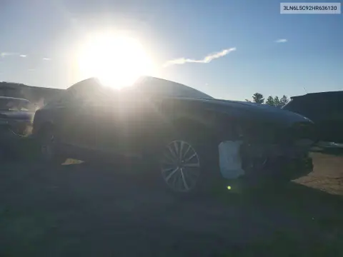3LN6L5C92HR636130 — 2017 Lincoln MKZ, фото 4 с аукциона Copart, Передняя часть