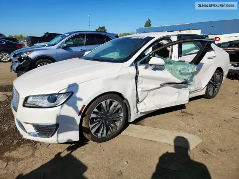 3LN6L5F9XJR610666 — 2018 Lincoln MKZ, Сторона, фото до ремонта
