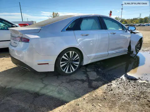 2018 Lincoln Mkz Reserve VIN 3LN6L5F9XJR610666 фото 3