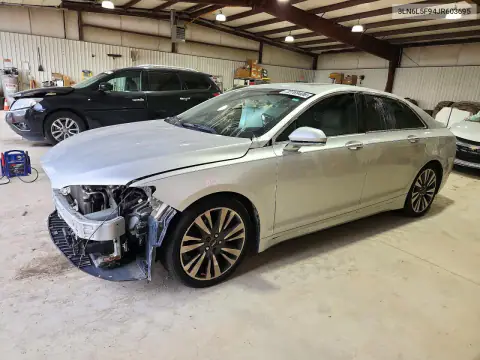 3LN6L5F94JR603695 — 2018 Lincoln MKZ, Передняя часть, фото до ремонта