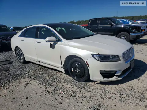 2019 Lincoln Mkz Reserve Ii VIN 3LN6L5E99KR611343 фото 4