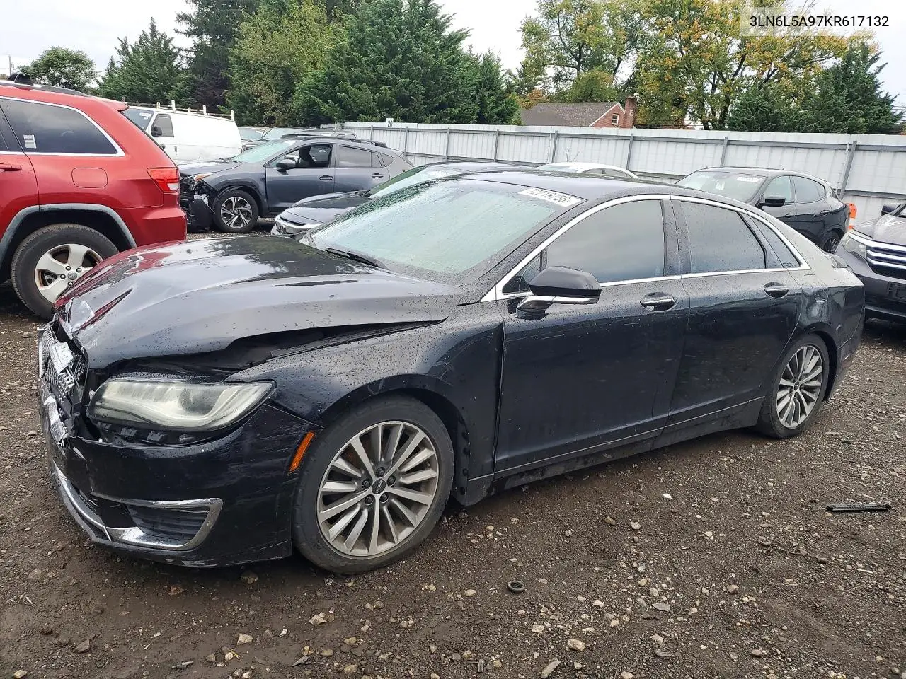 2019 Lincoln Mkz VIN 3LN6L5A97KR617132 фото 1