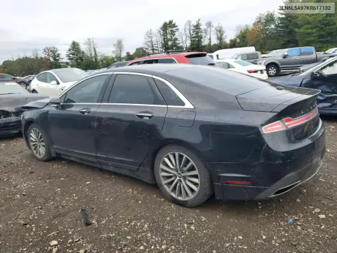 2019 Lincoln Mkz VIN 3LN6L5A97KR617132 фото 2