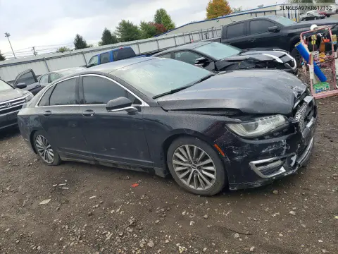 2019 Lincoln Mkz VIN 3LN6L5A97KR617132 фото 4