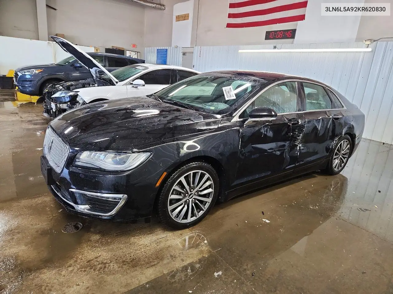 2019 Lincoln Mkz VIN 3LN6L5A92KR620830 фото 1