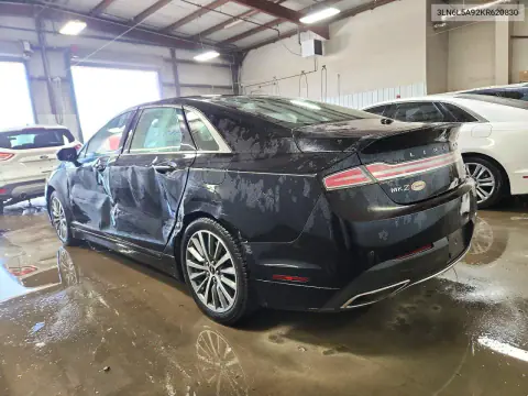 2019 Lincoln Mkz VIN 3LN6L5A92KR620830 фото 2
