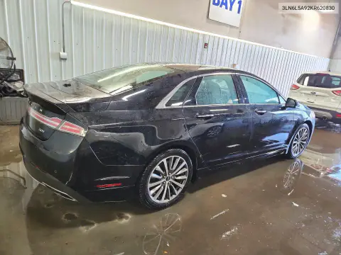 2019 Lincoln Mkz VIN 3LN6L5A92KR620830 фото 3