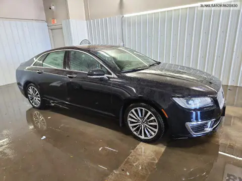 2019 Lincoln Mkz VIN 3LN6L5A92KR620830 фото 4