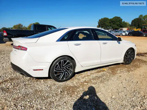 2020 Lincoln Mkz Reserve VIN 3LN6L5F95LR619875 фото 3