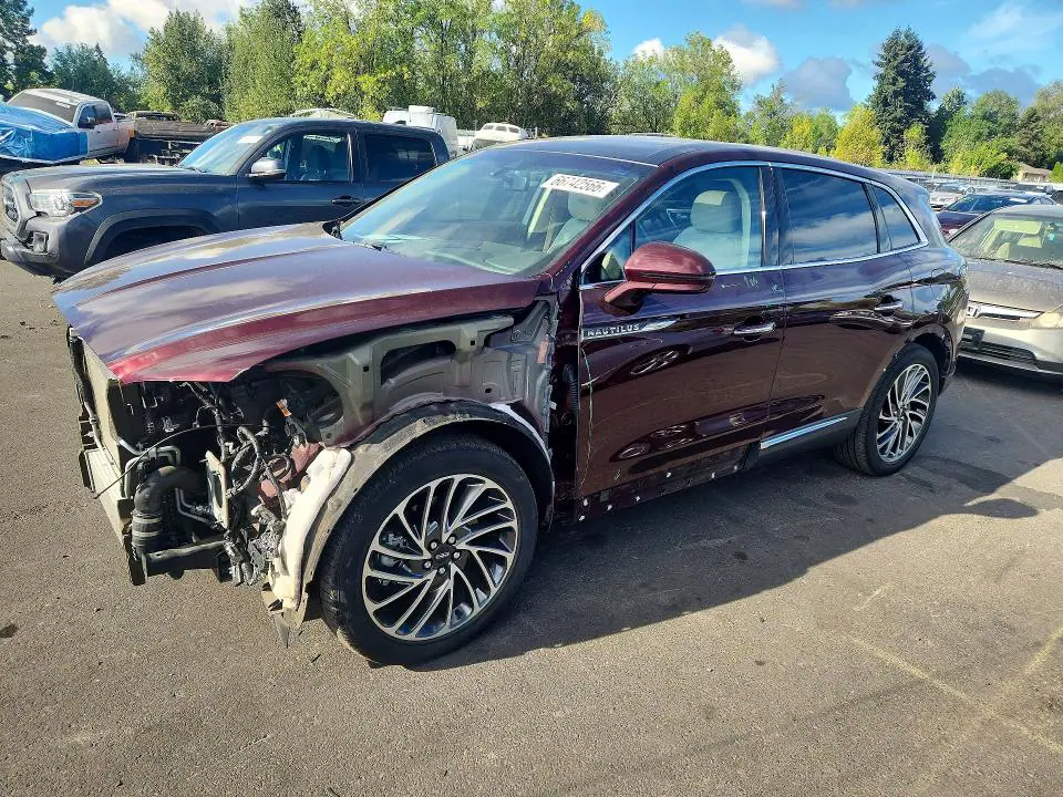 2LMPJ8L93KBL32746 Lincoln Nautilus 2019 — повреждение Передняя часть, фото до ремонта