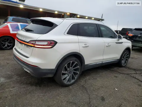 2019 Lincoln Nautilus Reserve VIN 2LMPJ8LP4KBL31166 фото 3