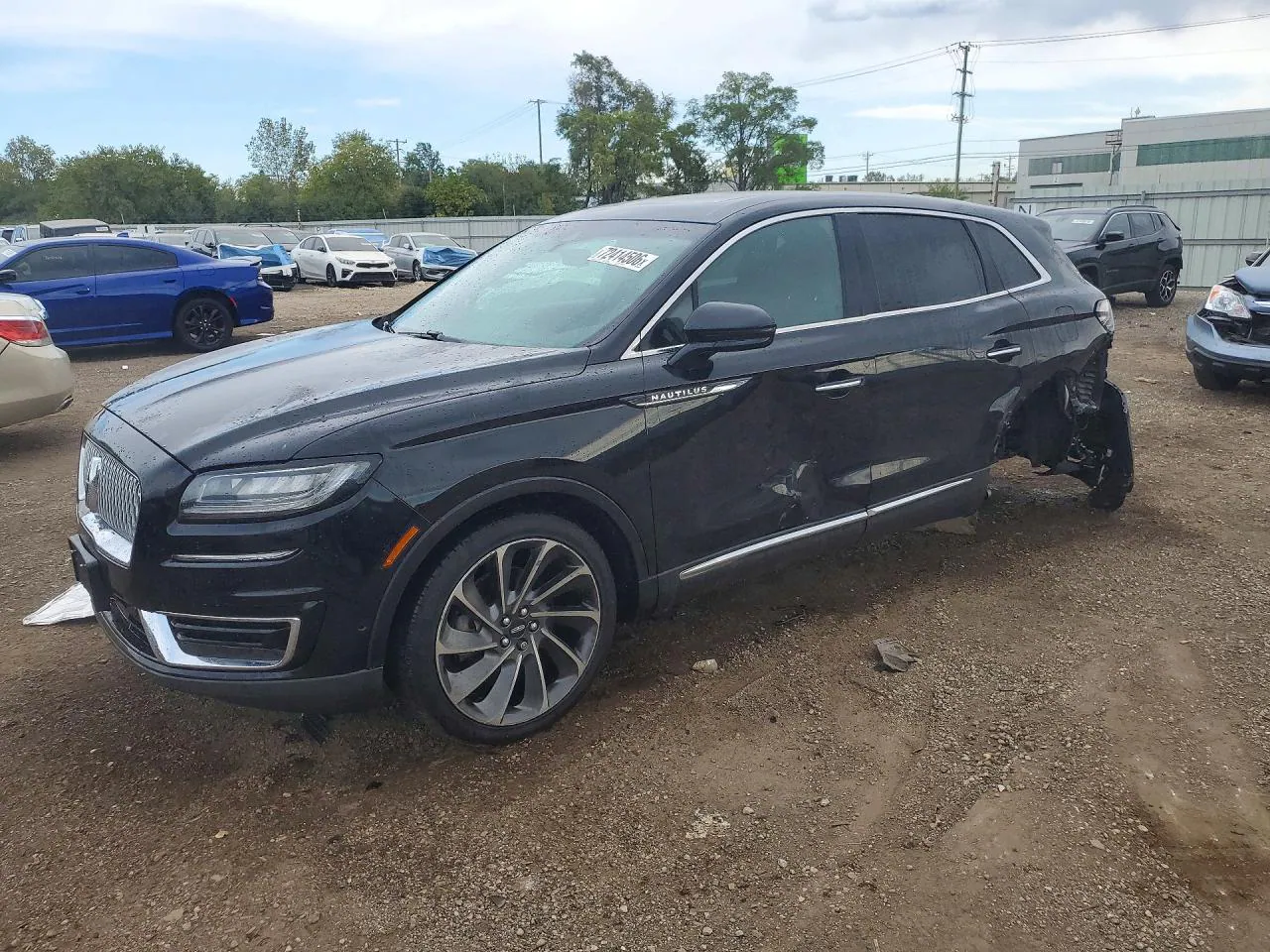 2019 Lincoln Nautilus Reserve VIN 2LMPJ8L90KBL46216 фото 1
