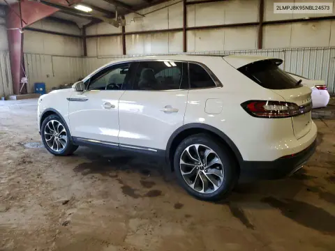 2022 Lincoln Nautilus Reserve VIN 2LMPJ8K95NBL24573 фото 2