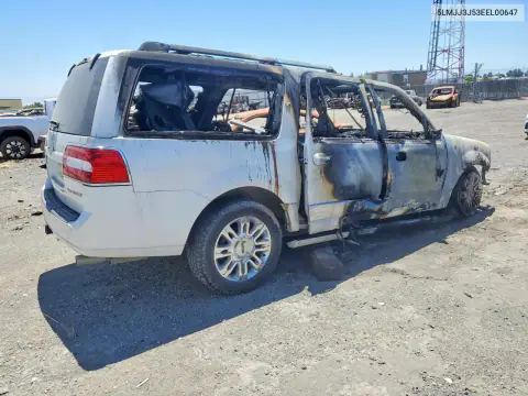 5LMJJ3J53EEL00647 — 2014 Lincoln Navigator, фото 3 с аукциона Copart, Пожар